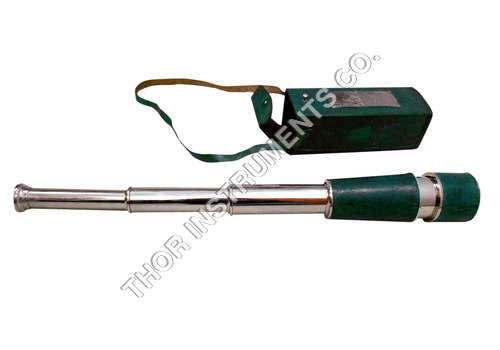 Nautical Marine Brass Telescope With Leather Grip