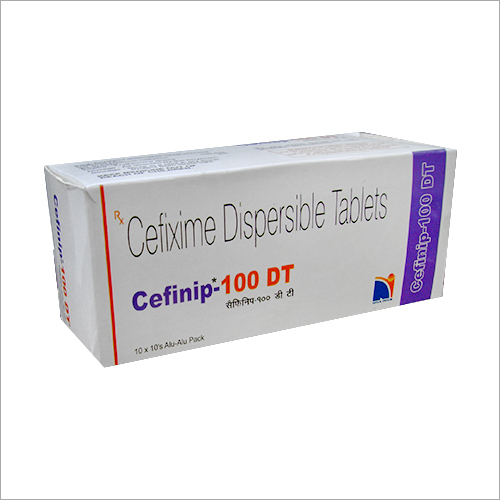 Cefixime Dispersible Tablets