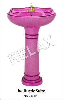 Pink wash basin Pink wash basin