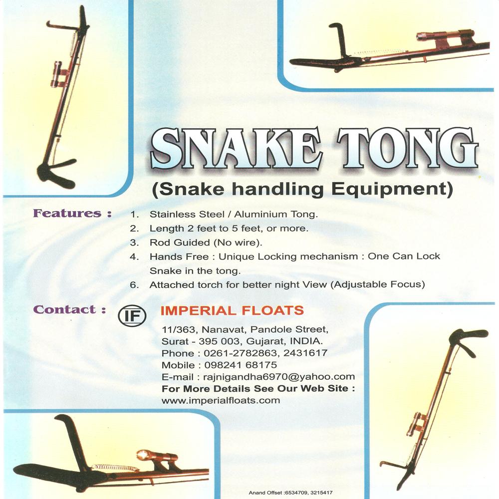 Snake Catcher Stick - Stainless Steel, 36-60 Inches | Lightweight Rod Guided, Snake Locking Mechanism, Attached Led Torch