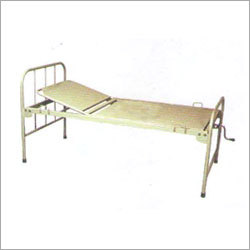 Hospital Warden Bed With Back Rest - Steel, 78" x 36", 24-30" Height | Backrest Adjustment, Durable Frame, Easy Operation, Patient Comfort