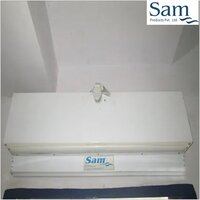 Sleek Air Curtains - Durable Pvc Material, 72x84 Inches, Elegant White Finish | Energy Efficient Design, Noise Reduction Technology