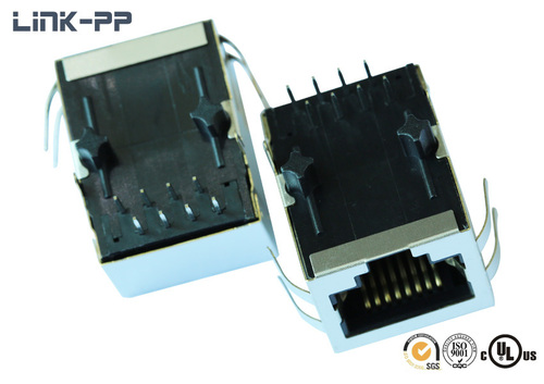 10 /100base-t Tab-down Klu1t041 Lf Rj45 Connector Without Leds