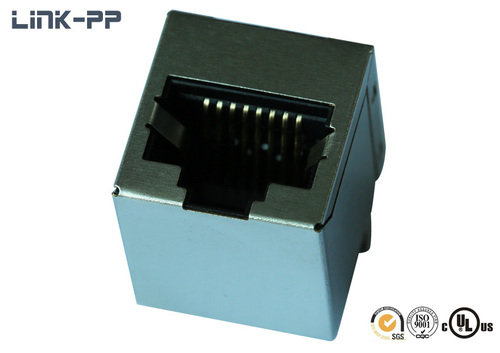 Vertical modular jack 10/100Base-T KHU1S041F3 LF RJ45 connector without leds