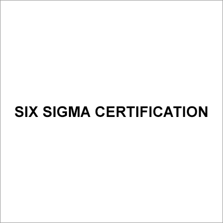 Six Sigma Certification
