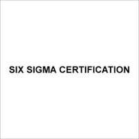 Six Sigma Certification