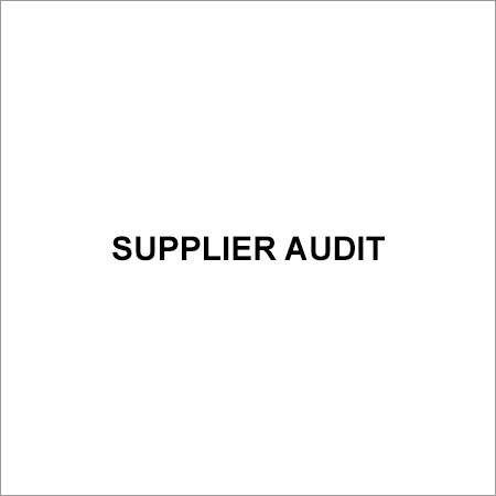Supplier Audit