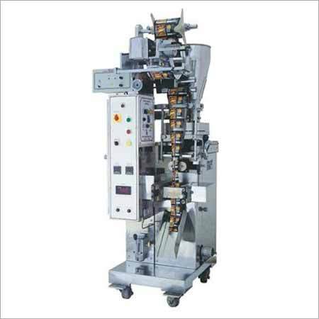 Semi-Automatic Vertical Collar Type Packing Machine With Volumetric Cup Filler