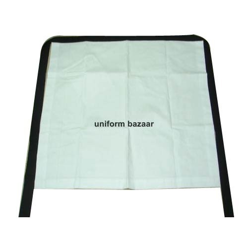 Waist Apron - Teri Cot Material, Variable Dimensions, White Color | Comfortable, Durable, Easy Cleaning, Protective, Versatile
