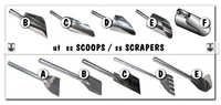 SS Scoops & Scrapers