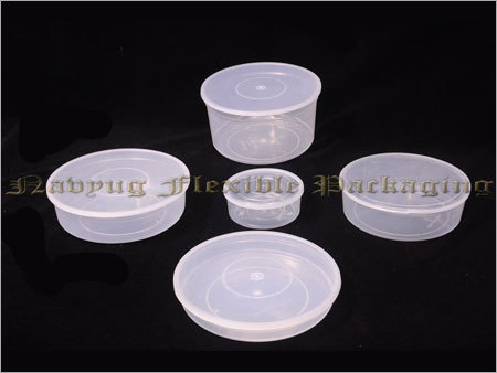 Platic Round Boxes