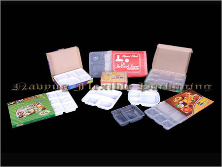 Meal Serving Plastic Trays