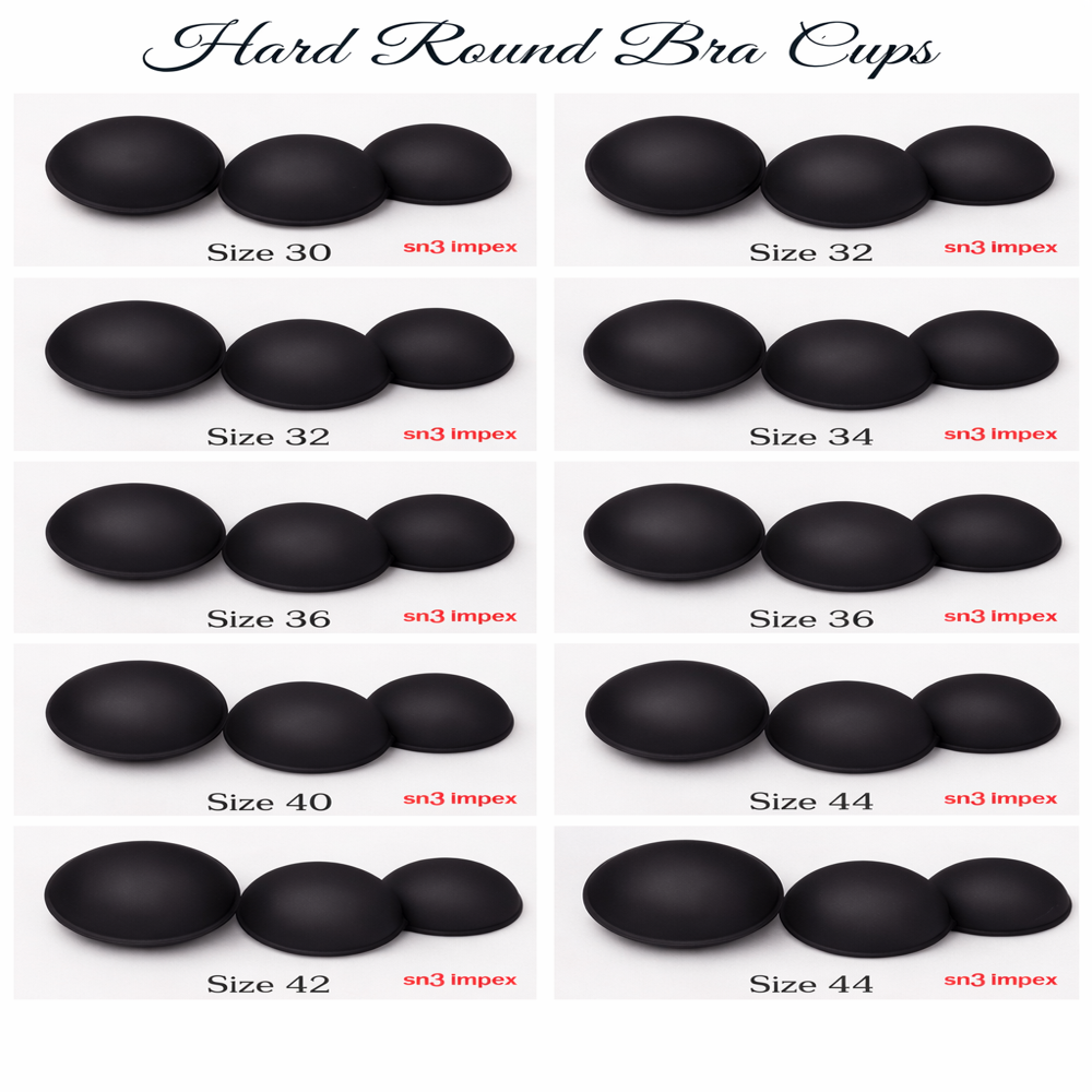 Round Imported Hard Bra Cups