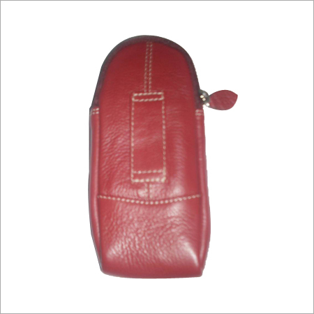 Colored Leather Spectacle Pouch