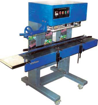 Sealing Machine - Stainless Steel, 200 mm Film Width, 0.5 HP Motor | Fast, Durable, Precise Sealing, Low Maintenance