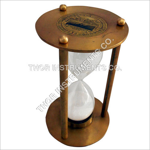 Antique Wooden Hourglass Sand Glass Sand Timer