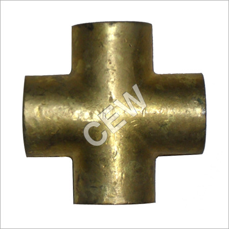 Brass Female Equal Cross By CITY ENGINEERING WORKS