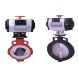 Butterfly & Ball Valve With Actuator