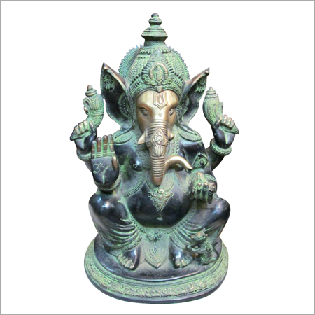 Brass Ganesha Statue