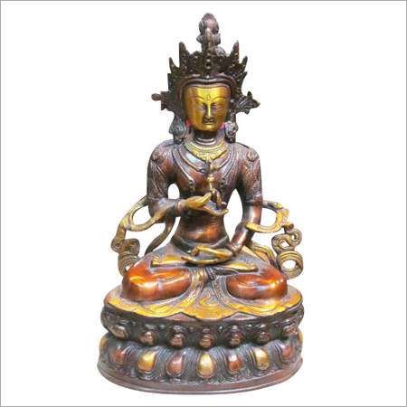 Brass Mahavir Statue