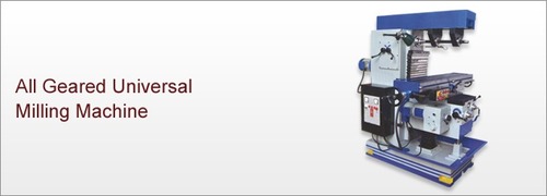 All geared universal milling machine