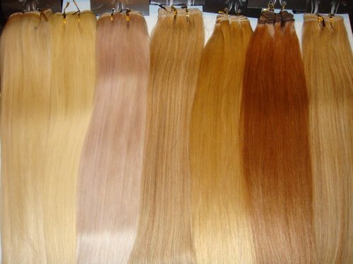 Virgin Colored Hair Wefted