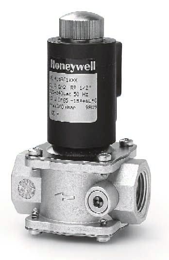 Grey Honeywell Ve4000A1 Series Solenoid Valve