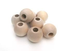 Wooden Oval Beads