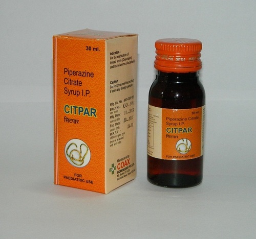 Piperazine Citrate Syrup