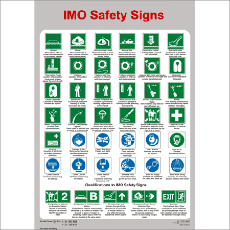 IMO Safety Signs