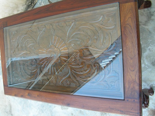 Carved Coffee Table 3