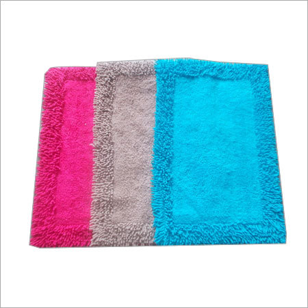 Cotton Fur Textured Bathmats