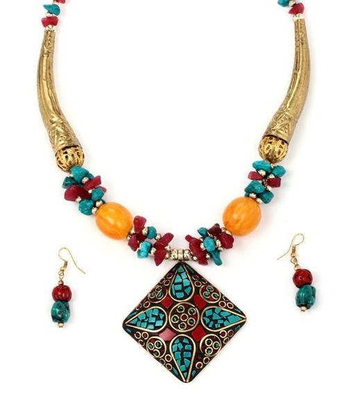 Staetment Necklace Set 253