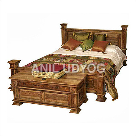 Modern Wooden Bed