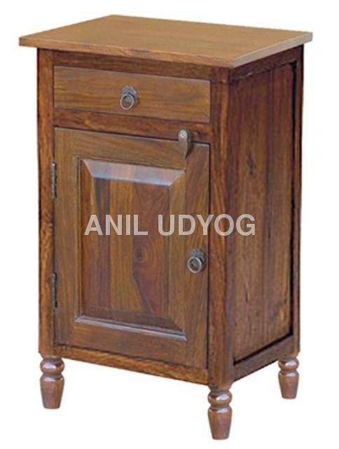 Wooden Bed Side