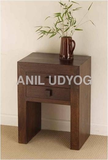 Wooden Bed Side