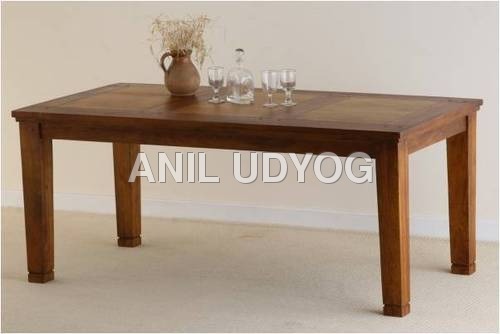 Wooden Cross Dining Table