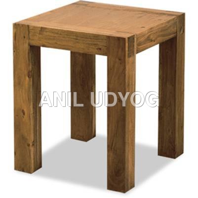 Wooden Dakota Lamp Table