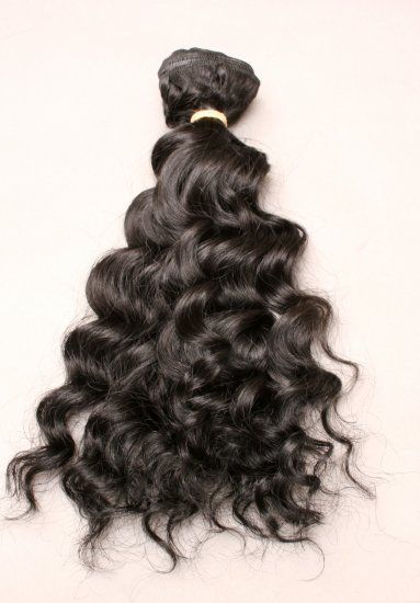 Remy Deep Wavy Human Hair - Application: Profesional