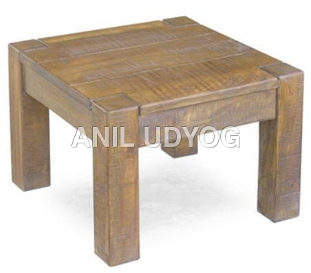 Wooden Fram Lamp Table