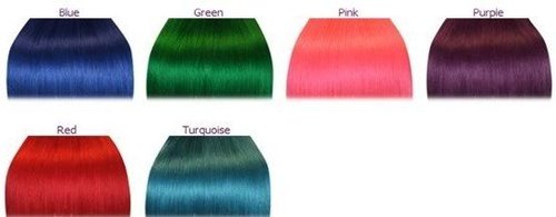 Straight Colored Human Hair