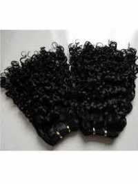 Non Remy Curly Human Hair