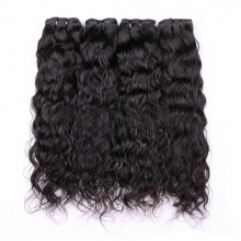 remy human hair natural wave straight