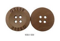 Wooden Buttons with Logo Engraved