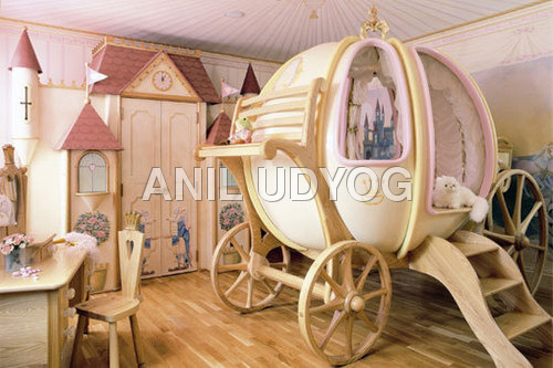 Wooden Kids Cart