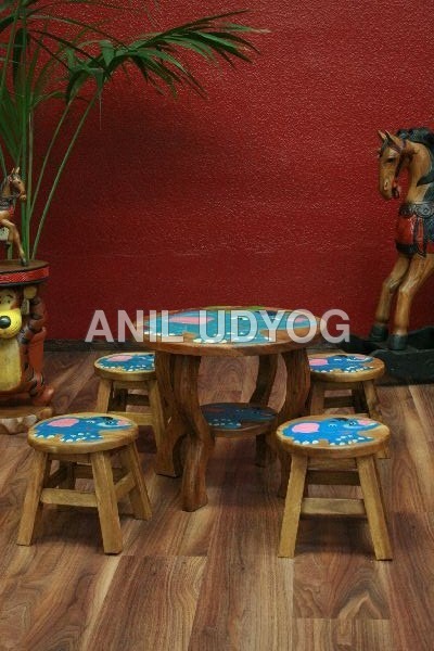 Wooden Kids Dining Set