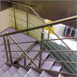 SS Floor Mounted Railing
