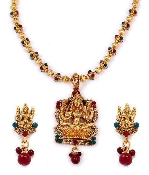 Temple Jewellery Necklace Set 288