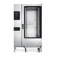 Combi Steamer - Stainless Steel, 2/3 Gn Pan Model 6 Pan Capacity | Eco-friendly, Automatic, Excellent Steaming, Roasting, Grilling Features