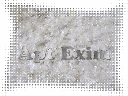 Hot Washed Clear Recycled PET Bottle Flakes - Recycled PET, <0.5% Moisture, 99% Purity | Variable Size, Wide Usage